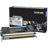 Lexmark Toner Cartridge - Laser - High Yield - 10000 Pages - Cyan - 1 Each