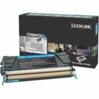 Lexmark Toner Cartridge - Laser - High Yield - 10000 Pages - Cyan - 1 Each