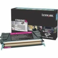 Lexmark Toner Cartridge - Laser - High Yield - 10000 Pages - Magenta - 1 Each