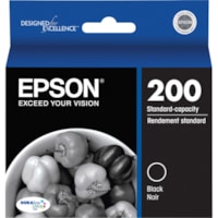 Epson DURABrite 200 Original Ink Cartridge - Inkjet - 175 Pages - Black - 1 Each