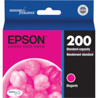 Epson DURABrite 200 Original Ink Cartridge - Inkjet - 165 Pages - Magenta - 1 Each