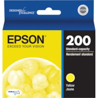 Epson DURABrite 200 Original Ink Cartridge - Inkjet - 165 Pages - Yellow - 1 Each