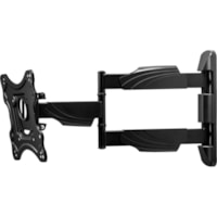 Atdec TH full motion low profile wall mount - Loads up to 77lb - VESA up to 200x200 - Low 2in profile - 10° tilt - 20in arm reach - Horizontal levelling - Integrated cable management - All mounting hardware included