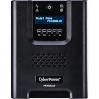 CyberPower Onduleur ligne interactive Smart Application PR1000LCD Smart App Sinewave - Mini-tour - AVR - 8 Heure Rechargeable - 3.10 Minute(s) Veille - 120 V AC Entrée - 120 V AC Sortie - 8 x NEMA 5-15R - Port série - USB