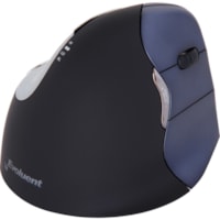 Evoluent VerticalMouse 4 Right Wireless - Optical - Wireless - Radio Frequency - 2.40 GHz - Black - USB - Scroll Wheel - 6 Button(s) - 6 Programmable Button(s) - Right-handed - 1