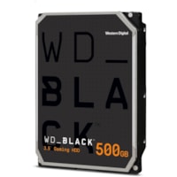 Disque dur Black WD5003AZEX 500 Go - 3.5" Interne - SATA (SATA/600) Western Digital - PC All-in-One, Ordinateur de bureau Appareil compatible - 7200tr/min - 5 Année Garantie