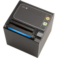 Seiko Qaliber RP-E10 Desktop Direct Thermal Printer - Monochrome - Receipt Print - Serial - US - Black - LED Display Screen - 2.83" Print Width - 350 mm/s Mono - 203 dpi - 3.15" (80 mm) Label Width