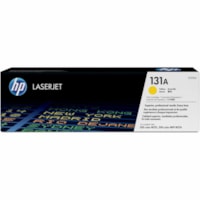 HP 131A (CF212A) Original Laser Toner Cartridge - Single Pack - Yellow - 1 Each - 1800 Pages