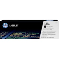 HP 131A (CF210A) Original Laser Toner Cartridge - Single Pack - Black - 1 Each - 1600 Pages