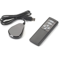 Black Box IR Remote Control & USB Receiver Pair - For Digital Signage System, Digital Player - 1 Pack - TAA Compliant