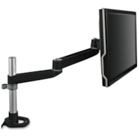 3M Mounting Arm for Flat Panel Display - Silver - Height Adjustable - 30 lb (13607.77 g) Load Capacity - VESA Mount Compatible - 1 Each