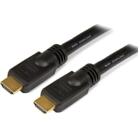 Câble vidéo 23 pi (7 m) HDMI - 1 chaque StarTech.com - 23 pi (7 m) HDMI Câble vidéo pour Lecteur Blu-ray, HDTV, Lecteur DVD, Récepteur Stéréo, Projecteur, Périphérique audio/vidéo, Disque Optique, Téléviseur, Console d