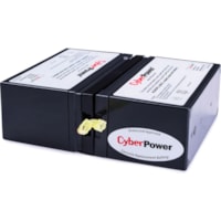 CyberPower RB1270X2 UPS Replacement Battery Cartridge - 7000 mAh - 12 V DC - Lead Acid - User Replaceable