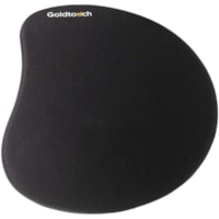 Goldtouch SlimLine Mouse Pad - Right Handed - 0.38" (9.53 mm) x 8.50" (215.90 mm) Dimension - Black - Lycra