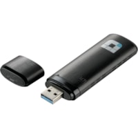 Adaptateur Wi-Fi DWA-182 IEEE 802.11ac D-Link - USB 3.0 - 1,17 Gbit/s - 2,40 GHz ISM - 5 GHz UNII - Externe