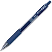 Zebra Sarasa Gel Retractable Pen - 0.7 mm (0.03") Medium Pen Point - Refillable - Retractable - Navy Blue Ink - Gel-based - Translucent Barrel - 1 Each