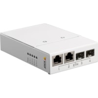 Émetteur-récepteur/Convertisseur de média T8604 AXIS - 2 x Réseasu (RJ-45) - 10/100Base-TX - 2 x Slots d'extension - 2 x Ports SFP - Montage sur rail