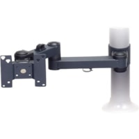 Premier Mounts MM-A1 Mounting Arm for Flat Panel Display - Black - 10" to 24" Screen Support - 9.07 kg Load Capacity - 75 x 75, 100 x 100 - VESA Mount Compatible