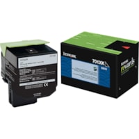 Lexmark Unison 701XK Toner Cartridge - Laser - Extra High Yield - 8000 Pages - Black - 1 Each