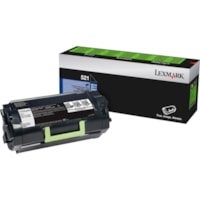 Lexmark - Cartouche toner Unison 521 D'origine Standard Rendement Laser - Noir - 1 chaque - 6000 Pages