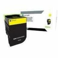 Lexmark Unison 800H4 Original High Yield Laser Toner Cartridge - Yellow Pack - 3000 Pages