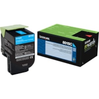 Lexmark - Cartouche toner Unison 801SC D'origine Standard Rendement Laser - Cyan - 1 chaque - Laser - Rendement Standard - 1 Unité