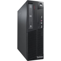 Lenovo ThinkCentre M72e 3664A5U Desktop Computer - Intel Core i5 3rd Gen i5-3470 - 4 GB - 500 GB HDD - Small Form Factor - Business Black - Intel H61 Express Chip - Intel HD 2500 DDR3 SDRAM - DVD-Writer - 240 W