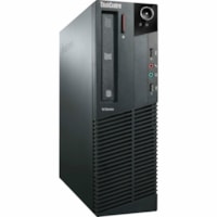 Lenovo ThinkCentre M82 3306F3F Desktop Computer - Intel Core i7 3rd Gen i7-3770 - 4 GB - 1 TB HDD - Small Form Factor - Business Black - Intel Q75 Express Chip - Windows 8 Pro 64-bit - Intel HD 4000 DDR3 SDRAM - DVD-Writer - French Keyboard - 240 W