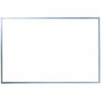 Quartet Economy Magnetic Dry-Erase Board, Aluminum Frame, 6' x 4' - 72" (1828.80 mm) Width x 48" (1219.20 mm) Height - White Melamine Surface - Aluminum Frame - Magnetic - Smooth Surface, Durable, Sturdy, Marker Tray