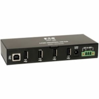 Tripp Lite by Eaton 4-Port Industrial USB 2.0 Hub with 15kV ESD Immunity - USB - External - 4 USB Port(s) - 4 USB 2.0 Port(s)