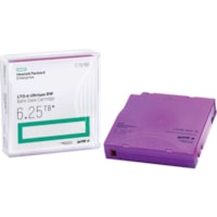 HPE LTO-6 Ultrium 6.25 TB BaFe RW Non Custom Labeled Data Cartridge 20 Pack - LTO-6 - Labeled - 2.50 TB (Native) / 6.25 TB (Compressed) - 2775.6 ft Tape Length - 20 Pack