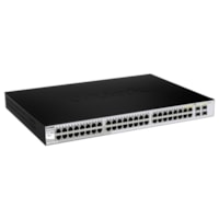 Commutateur Ethernet DGS-1210 DGS-1210-52 48 Ports Gérable - Gigabit Ethernet - 10/100/1000Base-T, 1000Base-X D-Link - 48 Ports - Gérable - Gigabit Ethernet - 10/100/1000Base-T, 1000Base-X - 2 Couche supportée - 4 Emplacements SFP - Paire torsadée, Fibre Optique - 1U - Mo