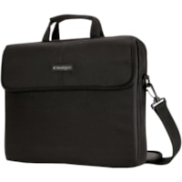 Kensington Simply Portable SP10 Carrying Case (Sleeve) for 15.6" (396.24 mm) Notebook - Black - Drop Resistant, Damage Resistant, Scratch Resistant - Neoprene Body - Fleece Interior Material - Shoulder Strap, Handle - 12.01" (305 mm) Height x 15.94" (405 mm) Width x 2.36" (60 mm) Depth - 1 Each