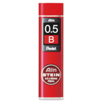 Recharge de crayon Pentel - 0,5 mm (0,02 po) Pointe - B - 40 / emballage