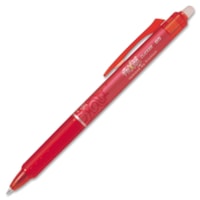 FriXion Retract Clicker Erasable Gel Ball Pen - 0.5 mm (0.02") Cone Pen Point - Retractable - Red Ink - Gel-based - Stainless Steel Tip - 1 Each