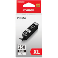 Canon PGI-250PGBK XL Original Ink Cartridge - Inkjet - High Yield - 500 Pages - Black - 1 Each