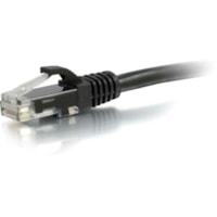 C2G 30ft Cat6 Snagless Unshielded (UTP) Ethernet Patch Cable - Black - 30 ft Category 6 Network Cable for Network Device - First End: 1 x RJ-45 Network - Male - Second End: 1 x RJ-45 Network - Male - Patch Cable - Black