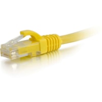 C2G 15ft Cat6 Snagless Unshielded (UTP) Ethernet Patch Cable - Yellow - 15 ft (4.57 m) Category 6 Network Cable for Network Device - First End: 1 x RJ-45 Network - Male - Second End: 1 x RJ-45 Network - Male - Patch Cable - Yellow