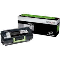 Lexmark 520HN High Yield Laser Toner Cartridge - Black - 1 Pack - 25000 Pages