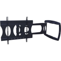 Premier Mounts Swingout AM100 Wall Mount for Flat Panel Display - Black - 1 Display(s) Supported - 37" to 72" Screen Support - 45.36 kg Load Capacity - Aluminum