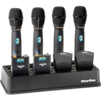 Socle Connexion pour Microphone, Emetteur ClearOne - Connexion - Microphone, Emetteur - Capacité de chargement - Noir