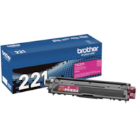 Brother TN221M Original Toner Cartridge - Laser - Standard Yield - 1400 Pages - Magenta - 1 Each