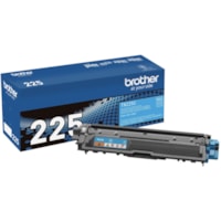 Brother TN225C Toner Cartridge - Laser - High Yield - 2200 Pages - Cyan - 1 Each