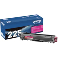 Brother TN225M Toner Cartridge - Laser - High Yield - 2200 Pages - Magenta - 1 Each