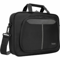 Targus Intellect TBT248US Carrying Case Sleeve with Strap for 12.1" Notebook, Netbook - Black - Nylon Exterior Material - Shoulder Strap, Handle - 10" (254 mm) Height x 3" (76.20 mm) Width - 1.59 gal (6000 mL) Volume Capacity - Retail