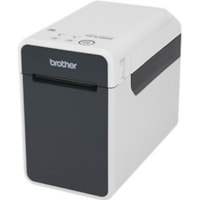 Brother TD-2120NW Desktop Direct Thermal Printer - Monochrome - Receipt Print - Fast Ethernet - USB - Serial - Wireless LAN - 2.21" Print Width - 152.40 mm/s Mono - 203 x 203 dpi - 2.48" (62.99 mm) Label Width