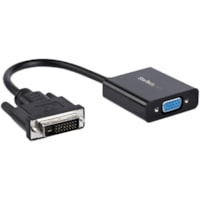 StarTech.com DVI-D to VGA Active Adapter Converter Cable - 1080p - Connect a DVI-D equipped Laptop or Desktop Computer to your VGA Display, or Projector - DVI-D to VGA Converter - DVI to VGA - DVI-D to VGA Adapter - DVI-D to VGA Converter Box - DVI to VGA Active Converter - 1080p