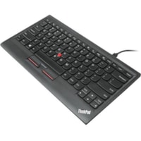 Clavier ThinkPad - Câble Connectivité - USB Interface - Trackpoint - Anglais (USA) - Noir Lenovo - Câble Connectivité - USB Interface - Anglais (USA) - Ordinateur, Tablette - Trackpoint - PC - Ciseaux Pavé Numérique - Noir