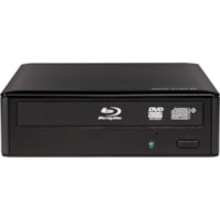 Buffalo MediaStation BRXL-16U3 Blu-ray Writer - External  - BD-R/RE Support - 48x CD Read/48x CD Write/24x CD Rewrite - 12x BD Read/16x BD Write/8x BD Rewrite - 16x DVD Read/16x DVD Write/12x DVD Rewrite - Triple-layer Media Supported - USB 3.0