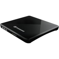 Transcend DVD-Writer - External - DVD-RAM/±R/±RW Support - 24x CD Read/24x CD Write/24x CD Rewrite - 8x DVD Read/8x DVD Write/8x DVD Rewrite - Double-layer Media Supported - USB 2.0 - Slimline